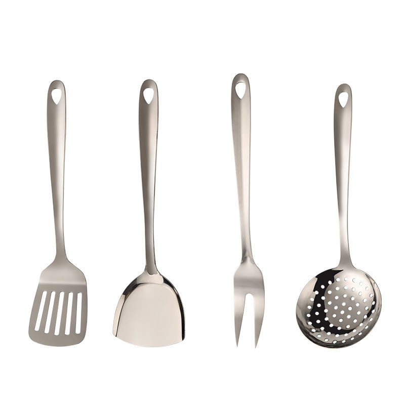 Upgrade Your Cooking Experience with Thickened 430 Stainless Steel Kitchen Utensils